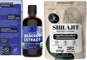 Immune Support Energy Supplement for Eyes Bilberry Supplement for Eyes, Shilajit Toz for Men 10:1 Extract Immune Support Energy Supplement