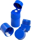 EZY DOSE 3 Karşılaştırmalı Pill Crusher, Düsseldorf ve radyatör, Günlük Kullanım, Güvenli bir şekilde Cut Pills, Vitaminler, Tabletler, Doğru ve Kolay Kesme, Paslanmaz Çelik Bıçak, Yeniden İçme Kupası, Blue, Faraday Free