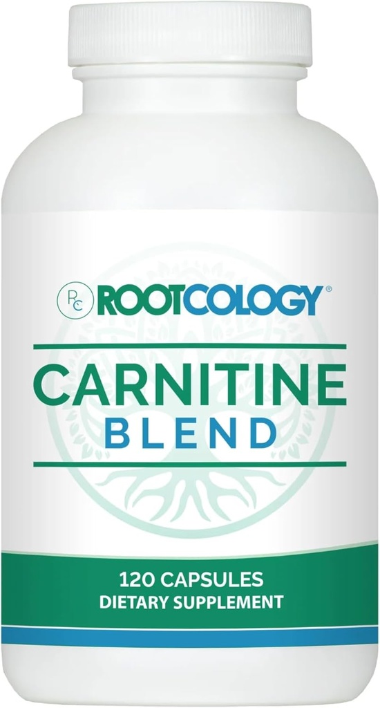 Dr. Izabella Wentz | Carnitine Mix | L-Carnitine & Acetyl-L-Carnitine Formula | Vegetarians için İdeal | 120 Capsules