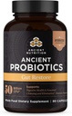 Eski Beslenme Probiyotikleri, Gut 90ct with Ginger and Fenugreek, Supports Digestive Functions, Reduces Diarrhea, Constipation, Gas and Bloating, Superfoods Meeting, 50 Milyar CFUs*/Serving
