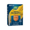 Nature's Way Fortify Optima Probiyotik for Men and Women, 50 milyar Live Cultures, 6 Strains, Supports Digestive and Immune Health*, 30 Capsules (Pazarlama May Vary)