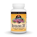 Source Naturals Resveratrol 200 Sağlıklı Ağlama için *, 200 mg - 120 Tablet