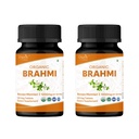 Brahmi 120 Tablet - USDA Organik Bacopa Monnieri Supplement - Destekler Focus, Calm & Memory - Herbal Nootropic* - 2 Paket