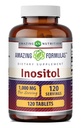 Amazing Formulas Inositol Tabletler Supplement | hizmet başına 1000 Mg | Vitamin B8 | Non-GMO | Gluten-Free | Made in USA (1 Pack, 120 Count)