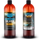 TheraSilver-TheraSilver Labs ACS 225-Advanced Colloidal Silver Liquid-225 PPM-Pure Bioaktif Nano Parçacıklar Immune Support-32 Oz-Family Boyutlu Boyut