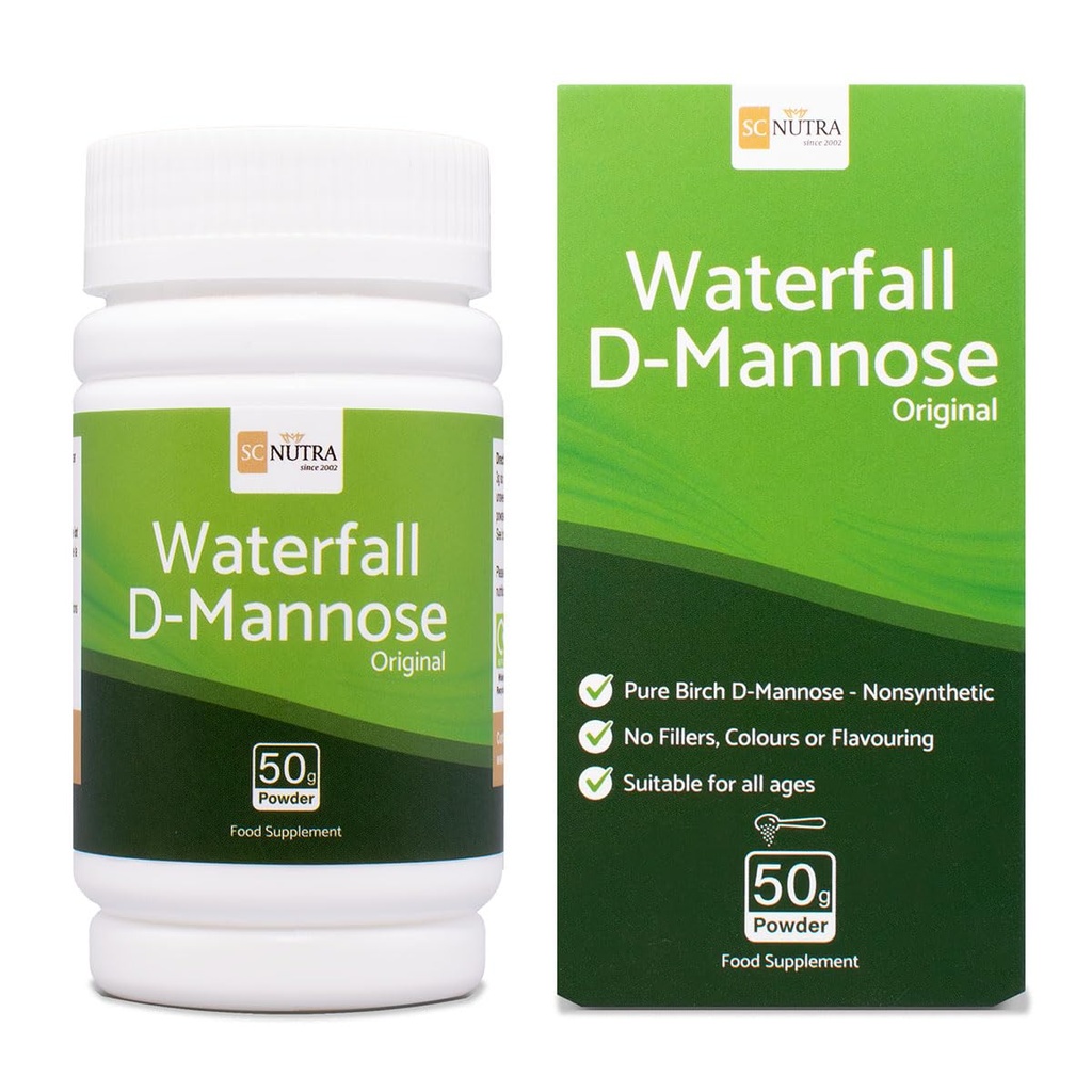 Sufall D-Mannose Toz - 100 Pure D-Mannose Toz Doğal Birch'dan Kaynaklandı - Bir Sır değil - Bulking Agent, Fillers & Cranberry - 50g / 1.76oz