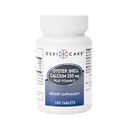 Backcare Oyster Shellelli 250 mg, D 125IU Tabletleri, Bone Health Beslenme Supplement, 100 Kont (kırda 1)