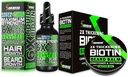 Ayıd Büyüme Kit w/ 2Xing Biotin Beard Balm & Mustache Wax + 6X Sıvı Biotin ile Collagen Peptides ile Yüz Saç Büyümesi - Amerika'da Formülasyon