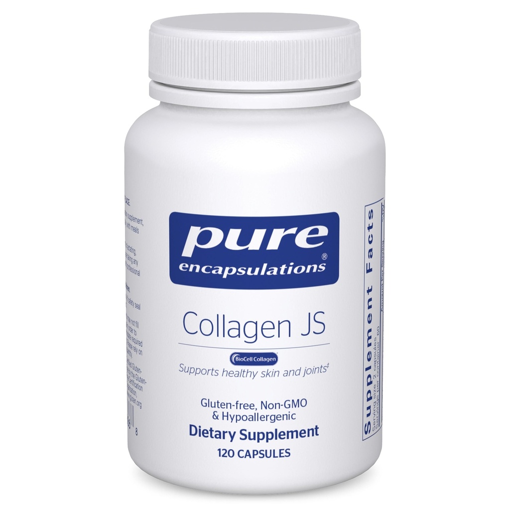 Saf Encapsulations Collagen JS - Skin & Ortak Sağlık* - 1.000 mg Hydrolyzed Biocell Collagen - Gluten Free & Non-GMO - 120 Capsules