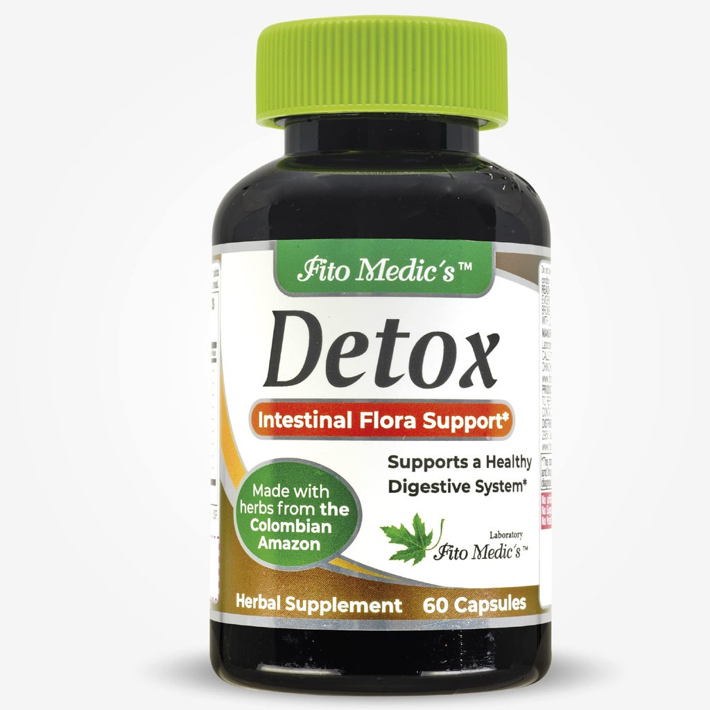 Lab - Detox Cleanse - 30 Days- Colon Cleanse - Gelişmiş Formula 9 Herbs Mix, bağırsak Flora Desteği ve - Kolon Broom- Ultra yüksek Aborpsiyon.