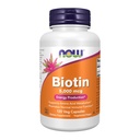 Şimdi Biyotin Enerji Üretimi 5000 mcg- 120 Vcaps