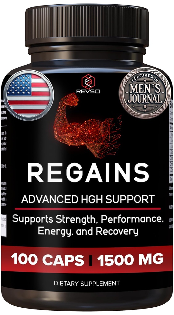 HGH Erkekler ve Kadınlar için Tamamlar - Erkekler için Doğal Erkek Yaş Toplama ve İnsan Büyüme Hormonu, Erkekler için Kas Kurtarma Post Workout Supplement, 100 Protein Pills