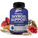 NutriFlair Yourroid Support Complex, 120 Capsules - Iodine, Black Pepper, Ashwagandha, Vitamin B12 - Yourroid Supplement for Women and Men