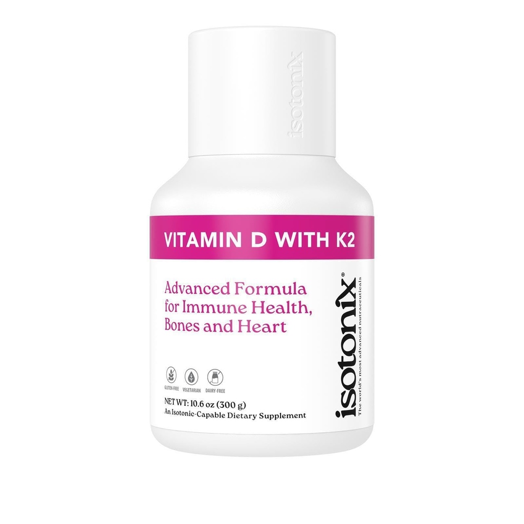 K2 ile Isotonix Vitamin D, Normal Kemik Mineral Yoğunluğunu teşvik eder, Sağlıklı Sanatları teşvik eder, Kemik Sağlığını Korumaya Yardımcı olur, Immune Health, Market America (90 Hizmet)