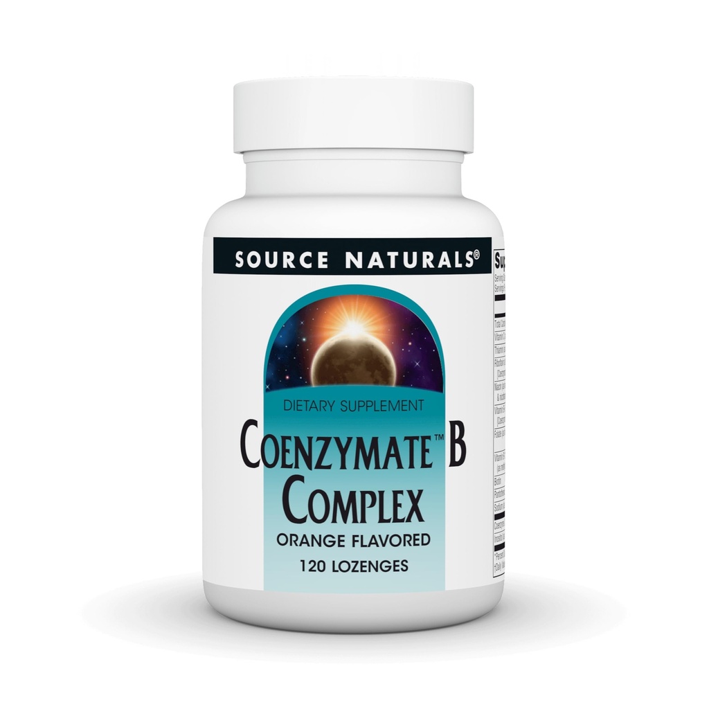 Source Naturals Coenzymate B Kompleksi - Ağızdaki Melts - B Vitaminleri - 120 Lozenges