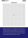Amsler Eye Grid Manyetik Arka ile - Günlük Vizyon, Klinik Uzmanlar tarafından Macular Dejenerasyon ve Glaucoma Hastaları için Araç