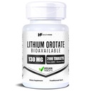 SağlıkFare Lityum Orotate Supplement 130 mg | 200 Vejetaryen Tabletler | Yüksek Biyoavailability Trace Mineral | Mood, Brain & Memory Support | Non-GMO, Gluten-Free | Made in USA