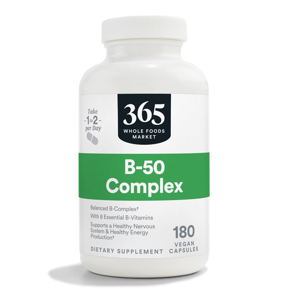 365 by Whole Foods Market, B-50 Complex, Vegan, 180 Capsules