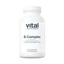 Vital Nutrients B-Complex | Vegan High-Potency Me Complex Vitaminleri | B Vitaminleri Destek Enerji Üretimi, Metabolism ve Kalp Sağlığı * | Gluten, Süt, Soy Free | 120 Capsules