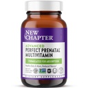 Yeni Bölüm Gelişmiş Mükemmel Prenatal Vitaminler, 270ct, Organik, Sağlıklı Bebek ve Anne için Metal olmayan Malzemeler - Folate (Methylfolate), Tüm Gıda Fermented Iron, D3 + Ginger