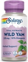 SOLARAY Garantili Potency Wild Yam Root Ekstraksiyon, Veg Cap (Btl-Plastik) 275 mg | 60ct