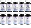 Relumins Advance White Active Glutathione Kompleksi - Max Dose 900 mg Glutathione with 6X Bransons, ALA & NAC - Anti-Aging Skin Brighting Supplement - 60 Caps x 10 Şişes
