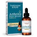 Frankincense ve Myrrh Arthritis Pain Relief Rubbing Oil – Arthritis Pain Reliever with Frankincense Essential Oil for Sciatica, Lower Back,Boy, Hands, Dizs, Ortaklar ve Omuzlar, 2 fl.oz. - 1 Pack