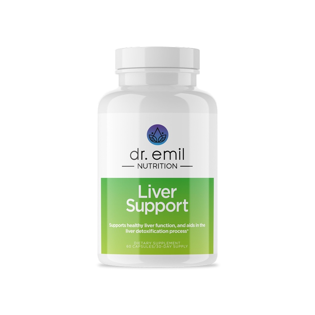 DR. EMIL NUTRITION Liver Support Supplement Cleanse, Detox, Tamir & Destek Butle, Artichoke Leaf, Dandelion Root & Beet Root Formula