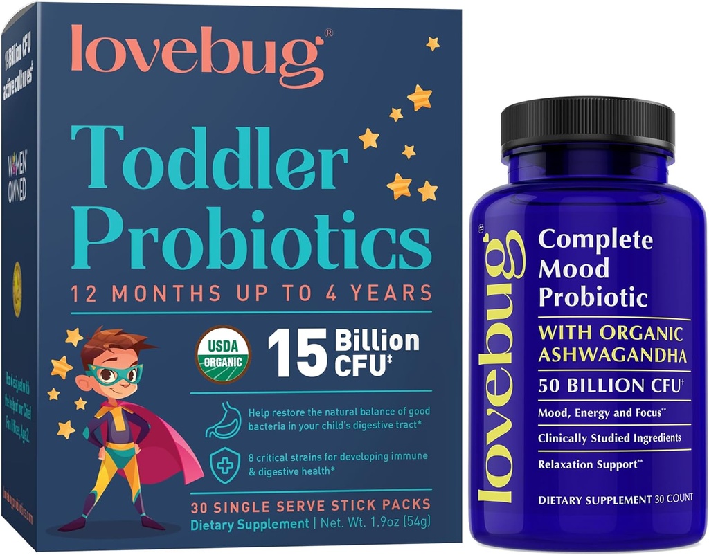 LOVEBUG Calm Anne ve Toddler Probiyotik