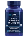 Life Extension BioActive Complete B-Complex, Kalp, Beyin ve Nerve Support, Sağlıklı Enerji, Metabolism, Tamam B Complex, 60 Vegetarian Capsules