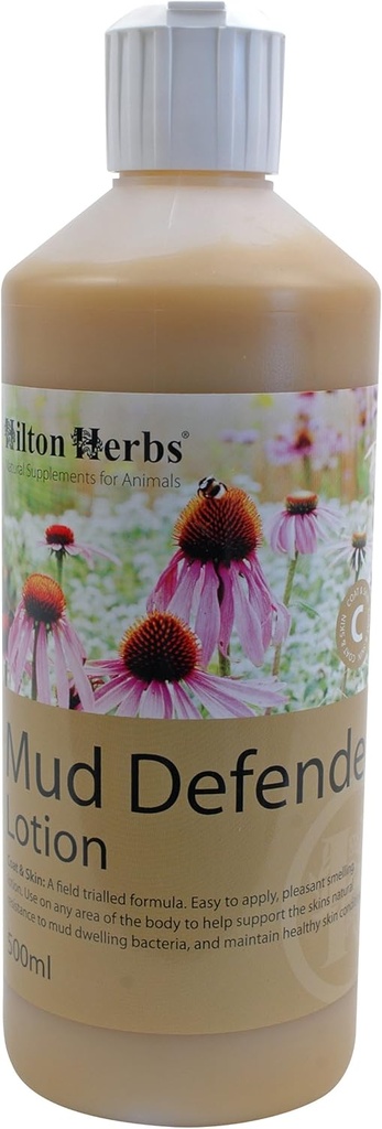 Hilton Herbs Mud Defender Bakteri Atlar için Lotion Koruma, 1.05pt Şişe