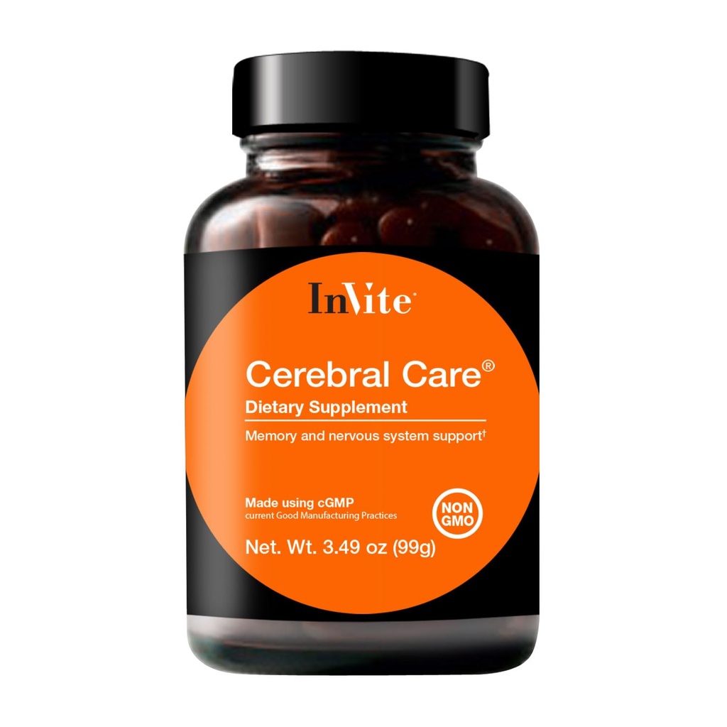 Invite Health Calis CareTM - Beyin Sağlık Atırma Memory, Focus, Dikkat ve Mood - Contains Inositol, Acetyl-L-Carnitine, Choline, Phosphatidylserine, Astaxanthin - 30 Hizmet