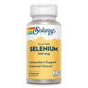 Solaray Yeast Free Selenium 200mcg, Selenium Capsules for Health Yourroid Function & Immune Support, High Abxia Supplement, Vegan, 90 Hizmet, 90 VegCaps