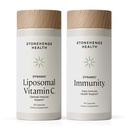 Stonehenge Health Dynamic Liposomal Vitamin C + Dynamic Immunity Sche Supplements to Support Immune System, Collagen Synthesis ve Beyin Sağlığı