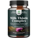 Liver Support Milk Butle Supplement for Liver Cleanse Detox & Tamir - Gelişmiş Süt Butle ve Dandelion Root Supplement with Artichoke Extract - Dandelion Capsules for Detox - 60 Cttle