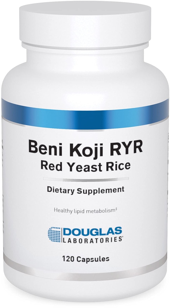 Douglas Laboratories Beni Koji Red Yeast Rice | Fermented Red Rice Sağlıklı Kan Lipid Metabolism'ı Desteklemek için * | 120 Capsules