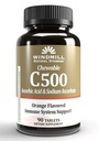 Windmill Health Products Chewable Vitamin C-500, Immune System Support, Potent Antioksis, 90 Tablet, 90 Kont