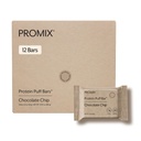 Promix Beslenme Vegan Protein Puff Bars | Yüksek Protein, Low Calorie Marshmallow Crispy Treat | Kosher, Soy Free - Chocolate