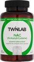 Twinlab N-Acetyl-Cysteine (Nac) - Erkekler ve Kadınlar için Antioksi Supplements - 600 mg, 60 Capsules
