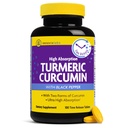 InnovixLabs Turmeric Curcumin with Black Pepper Extract - High Abors Turmeric and Curcumin Supplements with BioPerine, C3 Reduct & Curcumin C3 Kompleksi - 100 Zaman Yayın Tabletleri