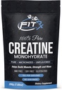 FITRxSupplements.com Tina Puretine Monohidrat Toz - Zero Eklenmiş Malzemeler - No Calories, 5g per Service, Unflavored 40 Hizmet, 200g, Quick Dissolve