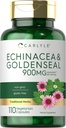 Carlyle Echinacea Goldenseal Capsules | 110 Kont | 900 mg | Vegetarian, Non-GMO, Gluten Free