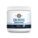 KAL Calming Magnezyum Toz - Blueberry Flavor Supplement Magnezyum - Yüksek Absorpsiyon, Rahatlama Desteği, Eklenmedi Şeker, Vegan, Gluten Free, Made Without Soy - 40 Hizmet, 9 ozz