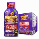 Enerji Focus+ Ekstra Güçlü Enerji Shot Grape 24 Paketi, 260 mg Natural Caffeine, B-Vitamins, CoQ10, Amino Asits, Focus, Verimlilik & Clarity, Zero Sugar, Gluten-Free, 1.93 fl oz