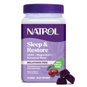 Natrol Uyku ve Magnezyum Glycinate Mix Gummies Magnezyum, Yetişkinler için Uyku Aids için, Melatonin-Free, Cherry Flavored, 30 Day Supply