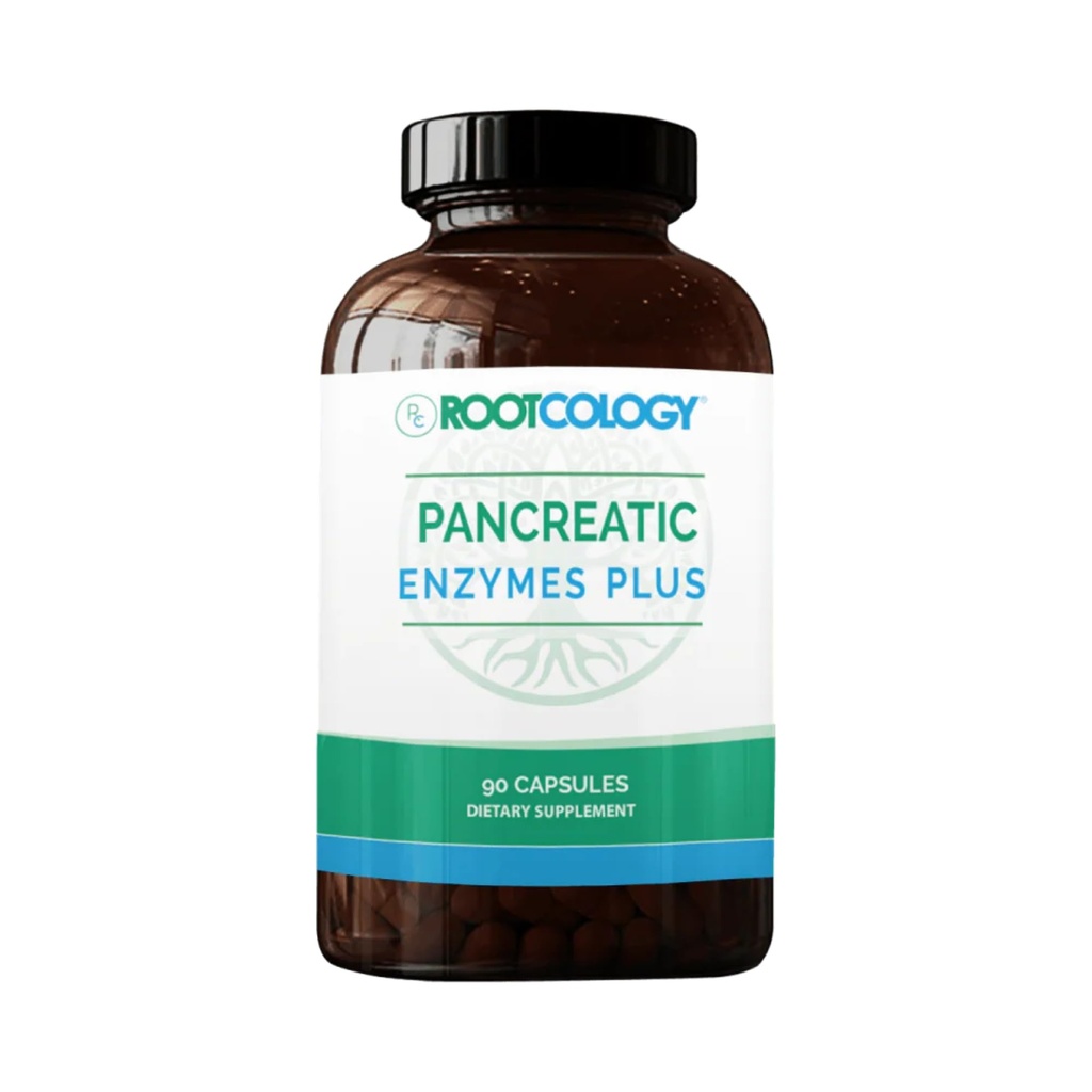Dr. Izabella Wentz | Pancreatic Enzymes Plus | Giric Paint Lipase, Protease & Amylase Mixs with Bromelain | 90 Capsules