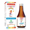 L-Lysine & B Vitaminleri Syrup ile 3-13 Yrs için Sağlık En İyi Kidbest Appetite Alert for Kids 3-13 Yrs with L-Lysine & B Vitamins Syrup, Helps Health Kilo Lig, Pineapple Flavor, Increases Hunger, Appetite Stimulant, 200 ml
