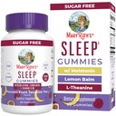 MARYRUTH'S Melatonin 5 mg Sleep Gummy with L-Theanine | Lemon Balm | Vitamin B6 | Sugar-Free | Relaxation | Vegan | Non-GMO | Gluten Free | 60 Count