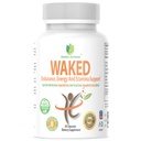 Waked Endurance, Energy And Stamina Support 30 Capsules Organic Green Coffee Bean Extract, Guarana Tohum alıntı, Green Tea Leaf Extract, Ashwagandha Root, and Black Pepper Extract as BioPerine