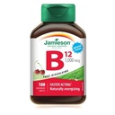 Jamieson Vitamin B12 Mekotik Tabletler, 1.000 mcg, 100 altlı Tabletler